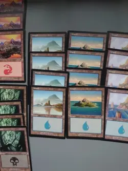MTG 76 Odyssey Basic Land Card Lot. Near Full Playsets.  4 Card Missing As Shown - Image 6