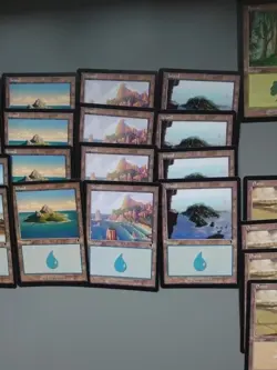 MTG 76 Odyssey Basic Land Card Lot. Near Full Playsets.  4 Card Missing As Shown - Image 7