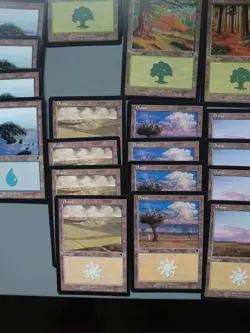 MTG 76 Odyssey Basic Land Card Lot. Near Full Playsets.  4 Card Missing As Shown - Image 8