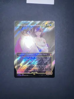 MTG - Yuna, Grand Summoner -Borderless - Surge Foil - Commander: Final Fantasy - Image 1