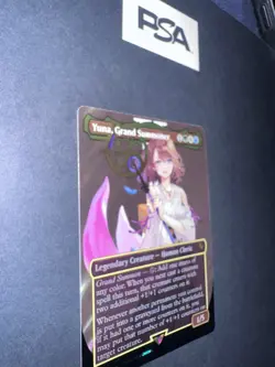 MTG - Yuna, Grand Summoner -Borderless - Surge Foil - Commander: Final Fantasy - Image 2