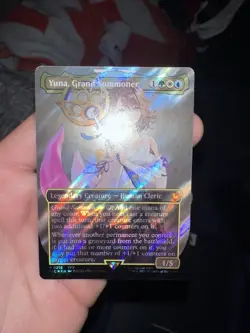 MTG - Yuna, Grand Summoner -Borderless - Surge Foil - Commander: Final Fantasy - Image 7