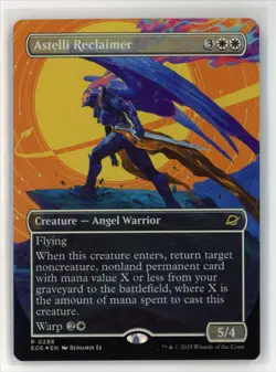MtG EoE Astelli Reclaimer #288 Borderless FOIL - Image 3
