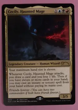 Cecily, Haunted Mage 003 Secret Lair Promo NM NP - Image 1