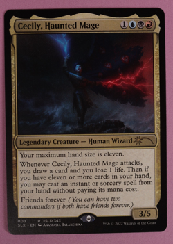 Cecily, Haunted Mage 003 Secret Lair Promo NM NP - Image 2