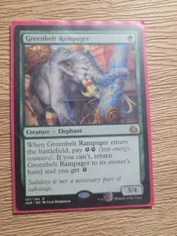 Greenbelt Rampager - Aether Revolt - Magic: The Gathering - NM - ENG - Image 1