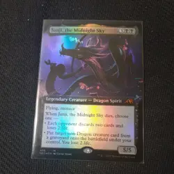 1x Junji, the Midnight Sky ~ Foil Extended Art NM-Mint, English Kamigawa - Image 1