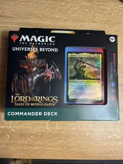 Magic the Gathering Commander Deck Hosts of Mordor Lord of the Rings Sealed - Image 1