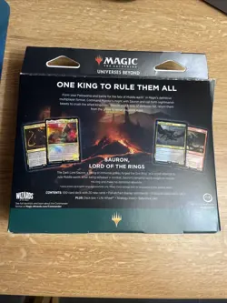 Magic the Gathering Commander Deck Hosts of Mordor Lord of the Rings Sealed - Image 2