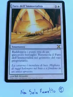 MTG - BEACON OF IMMORTALITY - X - LIGHTHOUSE OF IMMORTALITY - NEAR MINT - ITALIAN - Image 1