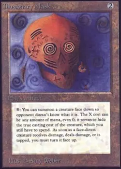 MTG Illusionary Mask, Light Play, English Unlimited - Image 1