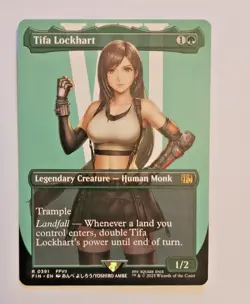 MTG Final Fantasy #391 Tifa Lockhart (Borderless) - Image 1