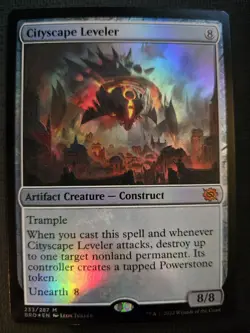 Cityscape Leveler NM FOIL The Brothers' War MTG FREE SHIPPING - Image 1