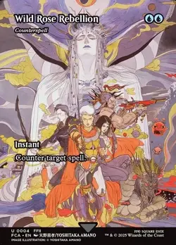 Wild Rose Rebellion x1 1x FOIL Showcase Final Fantasy FCA NM MTG - Image 1