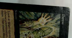 Mtg Duress *Urza's Saga - HP/Dmg* - Image 11