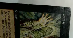 Mtg Duress *Urza's Saga - HP/Dmg* - Image 5