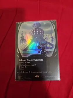 Uthros, Titanic Godcore Show Case Foil Edge Of Eternities Ship Now - Image 2
