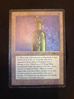 Magic: The Gathering Bottle of Suleiman Arabian Nights - Image 1