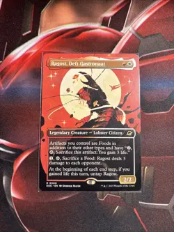 Mtg Ragost, Deft Gastronaut BORDERLESS - Edge Of Eternities + Bonus Foils - Image 1