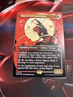 Mtg Ragost, Deft Gastronaut BORDERLESS - Edge Of Eternities + Bonus Foils - Image 9