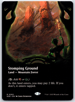 Edge of Eternities Stomping Ground R 283 MTG - Image 3