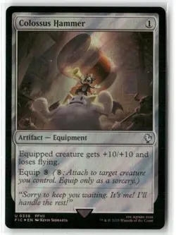 Colossus Hammer Commander: Final Fantasy Surge Foil MTG Magic NM - Image 1