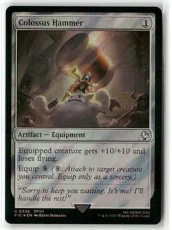 Colossus Hammer Commander: Final Fantasy Surge Foil MTG Magic NM - Image 2