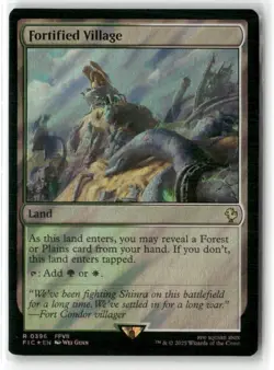 Fortified Village Commander: Final Fantasy Surge Foil MAGIC MTG NM - Image 1