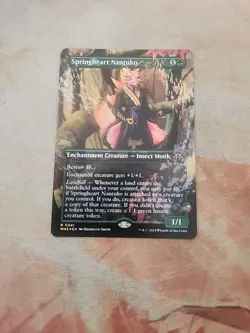 Springheart Nantuko Borderless Foil Modern Horizons 3 MTG NM - Image 2