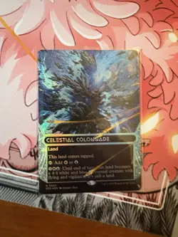 Celestial Colonnade (0007) (Borderless) Edge of Eternities: Stellar Sights Foil - Image 1