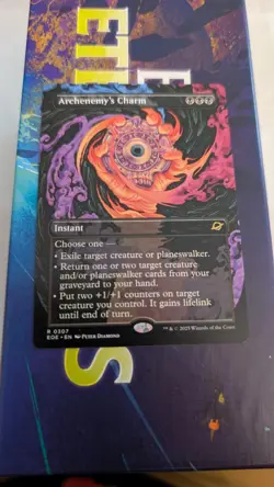 Archenemy's Charm X1 BORDERLESS NM/M Edge of Eternities - Image 1