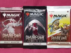 Magic The Gathering PHYREXIA ALL WILL BE ONE DRAFT SET JUMPSTART Boosters MTG - Image 2