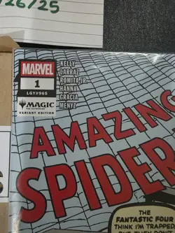 SDCC 2025 Exclusive MAGIC THE GATHERING SPIDER-MAN - 5 DECKS And COMIC Bundle - Image 8