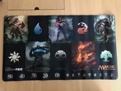 Magic The Gathering MTG Planeswalkers Ultra Pro Playmat 2010 - Image 1