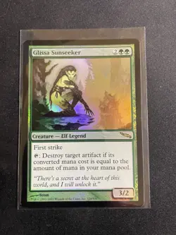 MtG X1 FOIL Glissa Sunseeker Mirrodin Magic The Gathering (Elf) - Image 3