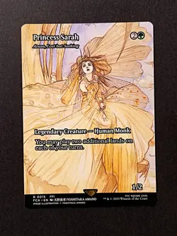 Magic The Gathering - Final Fantasy - Princess Sarah - Azusa, Lost but Seeking - Image 3
