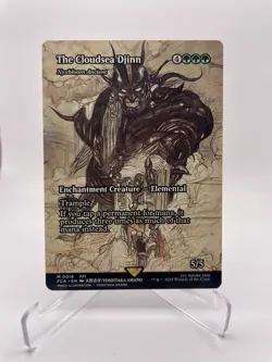 The Cloudsea Djinn Nyxbloom Ancient (Showcase) MTG FINAL FANTASY - Image 1