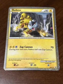 Pokémon TCG - Raikou, Entei, Suicune - HGSS19 HGSS20 HGSS21 - HGSS PROMO- LP - Image 4