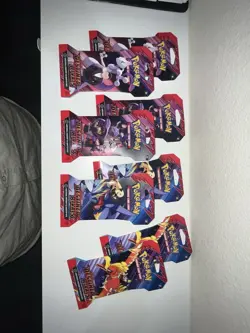 Pokémon - Destined Rivals - Sleeved Booster Packs - Full Art Set (2x)- BRAND NEW - Image 3