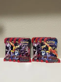 Pokémon - Destined Rivals - Sleeved Booster Packs - Full Art Set (2x)- BRAND NEW - Image 4