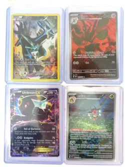 Pokemon TCG Card Holo Bundle Dialga Umbreon Ex Scizor & Ledian Rare - Image 1