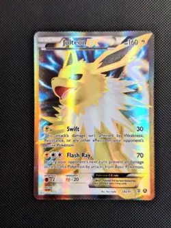 Jolteon EX 28a/83 Generations Ultra Rare  Full Art Pokemon Card~NM PSA Worthy - Image 2