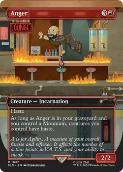 Anger #1637 ~ Secret Lair [ NearMint ] [ Magic MTG ] - Image 1