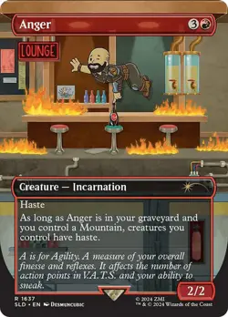Anger #1637 ~ Secret Lair [ NearMint ] [ Magic MTG ] - Image 2