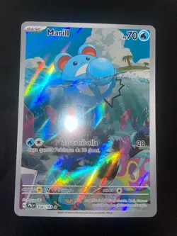 Pokemon Marill 204/193 Ita Rare Illustration Paldea Evolutions Near Mint - Image 3
