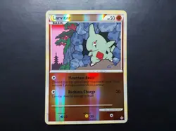 Pokemon - Larvitar 50/95 Reverse Holo Common Heart Gold Soul Silver Unleashed - Image 1