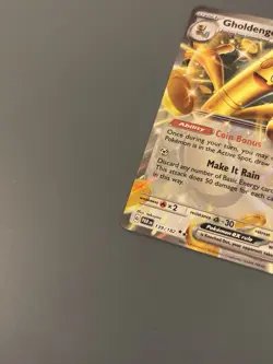 Pokemon TCG Paradox Rift Set: Gholdengo ex 139/182 Double Rare Card - Near Mint - Image 4