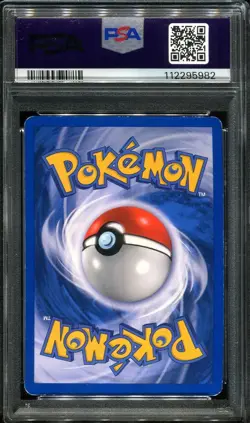 PSA 5 Misdreavus 11/64 Neo Revelation DOUBLE HOLO ERROR Pokemon Card - Image 2