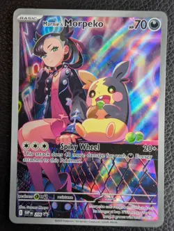 Marnie's Morpeko - SVP206 Black Star Promo (Pokemon) Full Art - Image 1
