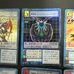 Digimon Card Old Game Set Of 14 Cards Japan - Image 3
